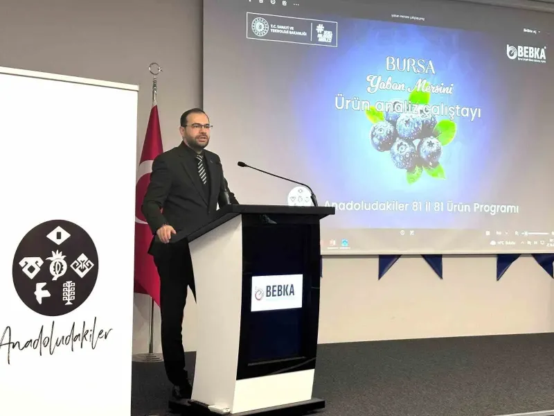 Bursa Yaban Mersini İçin Yol Haritası Çalıştayı Düzenlendi