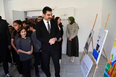 Şırnak Beytüşşebap'ta 29 Ekim Cumhuriyet Bayramı Kapsamında Resim ve Fotoğraf Sergisi Düzenlendi