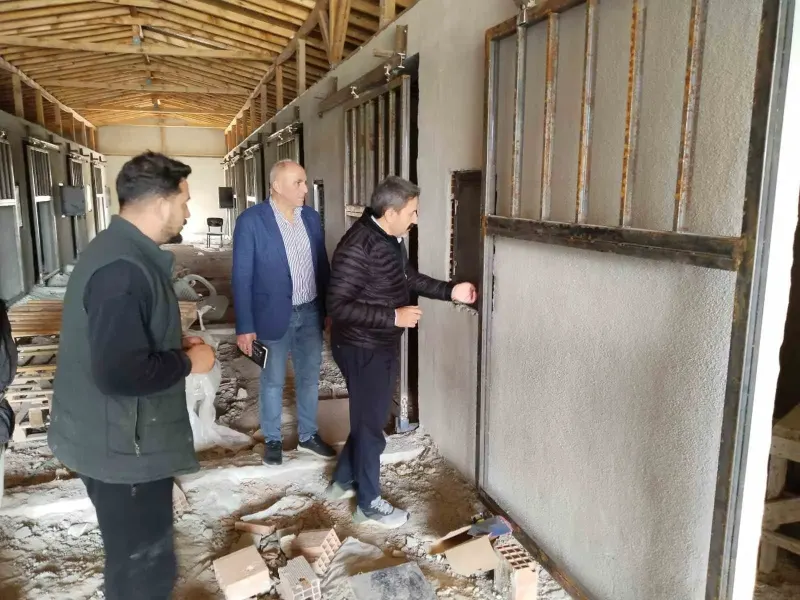Eskişehir’deki 36 Atlık Barınak Projesi’nde Çalışmalar Sürüyor