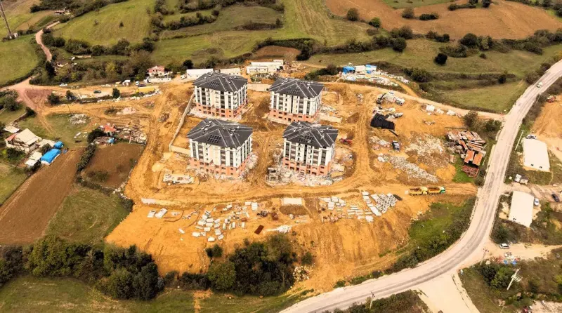 Kocaeli Adliye Lojmanları Projesi'nde Yüzde 74 İlerleme Sağlandı