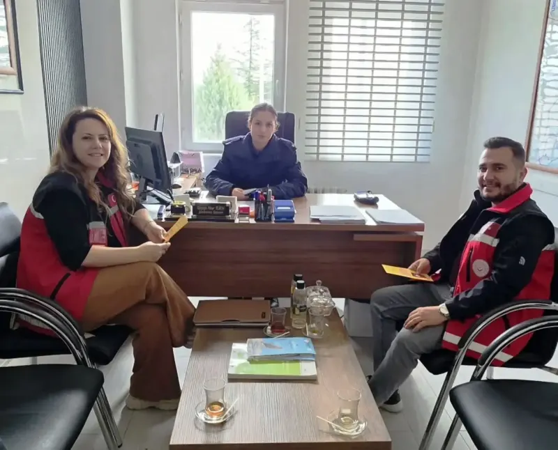 Pazarlar İlçe Jandarma Personeline Sosyal Hizmet Bilgilendirmesi Yapıldı