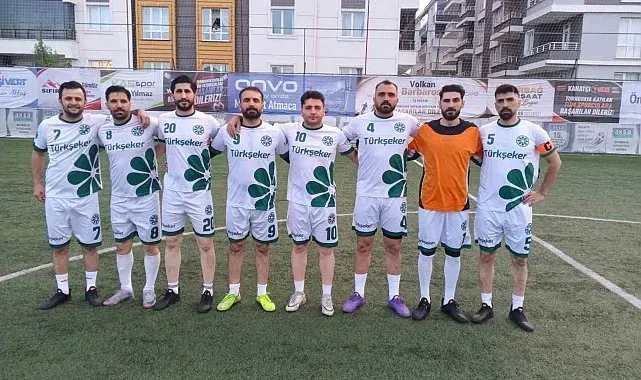 Kurumlar arası turnuvada şampiyon Türk Şeker Spor oldu