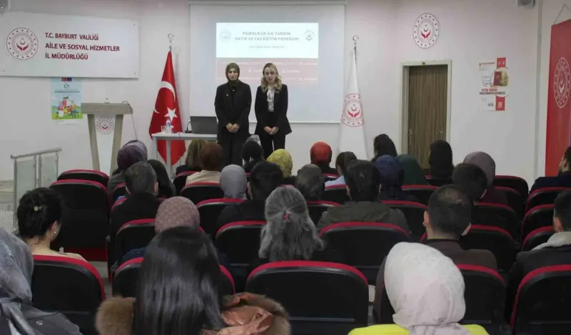 Bayburt Sosyal Hizmet Personeline Yas ve İlk Yardım Eğitimi Verildi