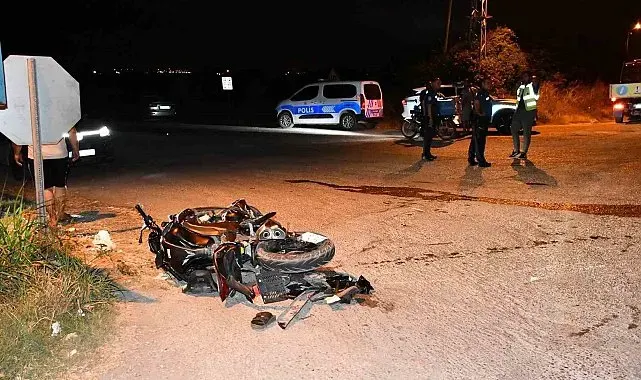 Hatay'da otomobille motosiklet çarpıştı: 4 yaralı