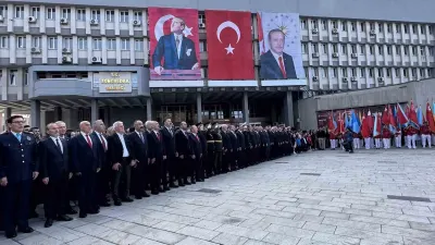 Zonguldak Mıntıkasında Cumhuriyet'in 103. Kuruluş Yıldönümü Törenle Kutlandı