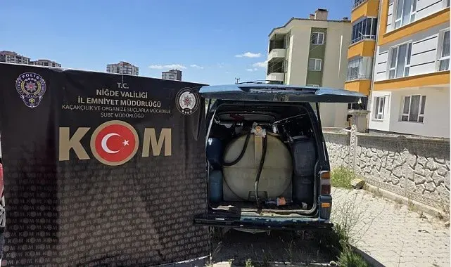 Niğde'de kaçakçılık operasyonu: 5 gözaltı