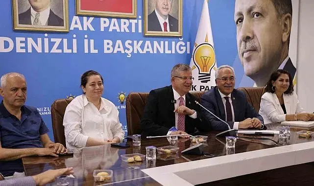 Denizli AK Parti'de 'vefa' zirvesi
