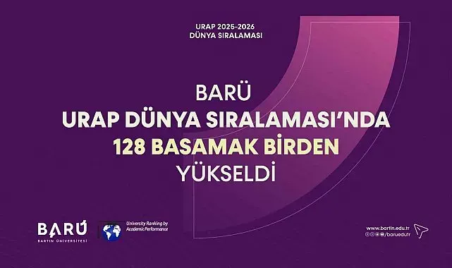 BARÜ URAP Dünya Sıralaması'nda 128 basamak birden yükseldi