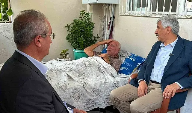Başkan Hallaç'tan Babalar Günü'nde gönüllere dokunan ziyaretler