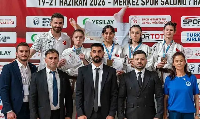 Yunusemreli judoculardan Hatay'da büyük başarı
