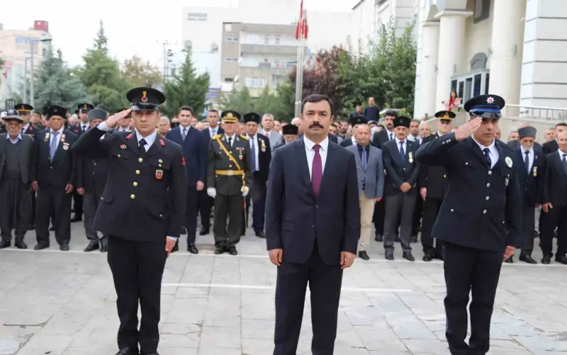 Adıyaman Kahta'da Cumhuriyet'in 103. Yıl Dönümü Törenle Kutlandı