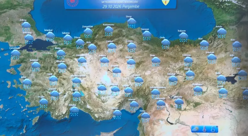 Meteoroloji'den Kritik Uyarı: Şiddetli Yağışlar Geliyor
