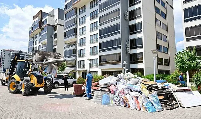 Yangının yaralarını yıldırım belediyesi sarıyor