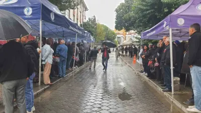 Merkezefendi Belediye Baskani Seniz Dogan Icin Ikinci Gunde Destek Eylemi