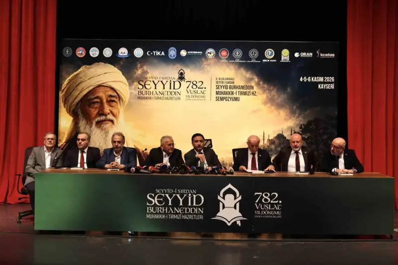 Kayseri Manevi Mimarı Seyyid Burhaneddin Hazretleri İçin Anma Programı Düzenleniyor