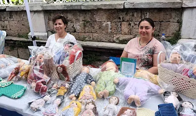 Osmangazi'de kadın emeği Babalar Günü'nde sergilendi
