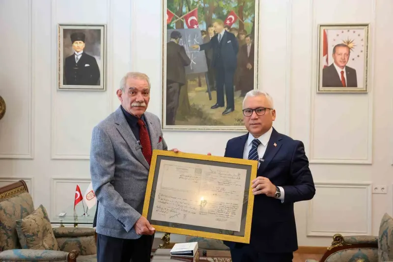 Sibirya'da Esir Düşen Sivaslı Yüzbaşının 110 Yıllık Mektubu Torununa Ulaştı