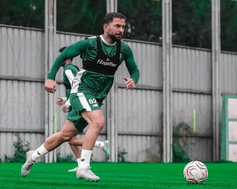 Bursaspor, Bandırmaspor Müsabakası İçin Çalışmalarını Sürdürüyor