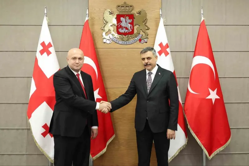 İçişleri Bakanı Mustafa Çiftçi Gürcistanlı Mevkidaşıyla Görüştü