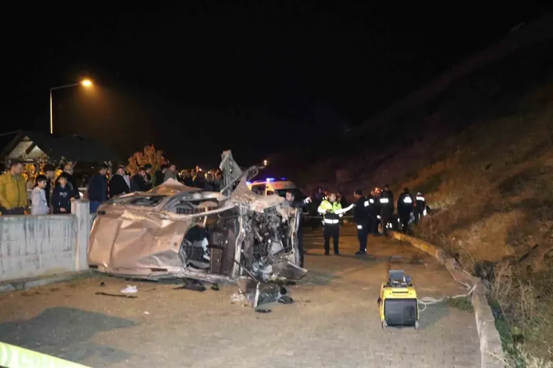 Erzurum'daki Uçuruma Yuvarlanma Kazasında Ölen ve Yaralananların Kimliği Netleşti