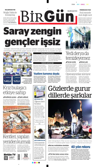 BirGün manşeti