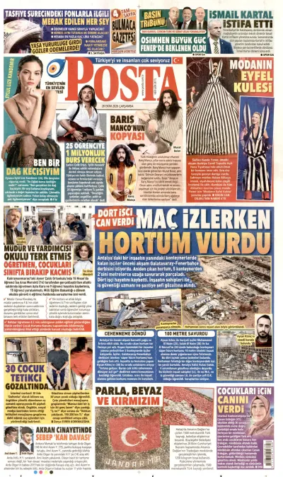 Posta manşeti