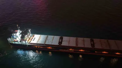 İstanbul Boğazı nda Arızalanan Kargo Gemisinin Sorunu Giderildi