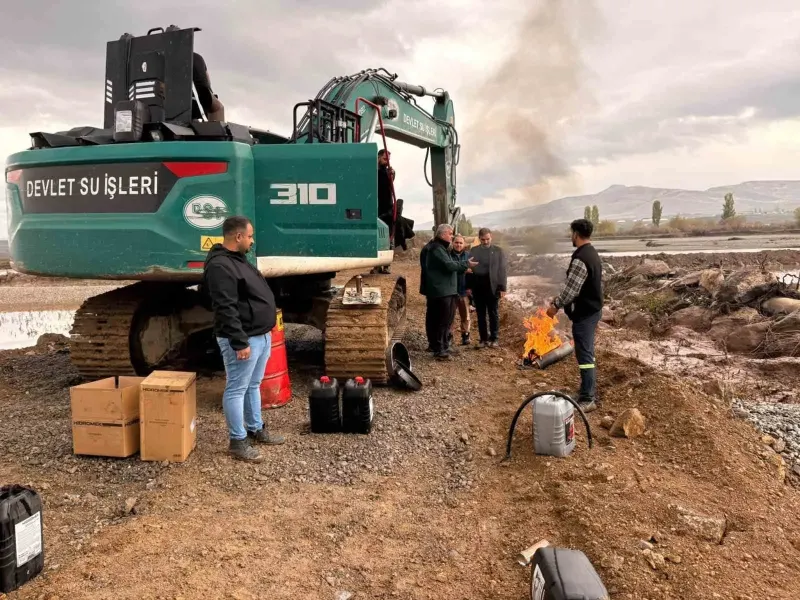 Erzincan Tercan Bölgesindeki Su Yatırımları Yerinde İncelendi