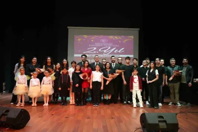 Tokat'ta Belediye Konservatuvarı İkinci Yılını Görkemli Bir Konserle Kutladı