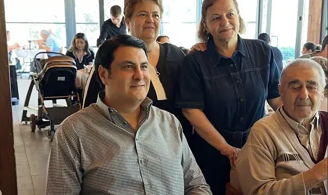 Başkan Yılmaz'dan, Babalar Günü'nde anlamlı buluşma
