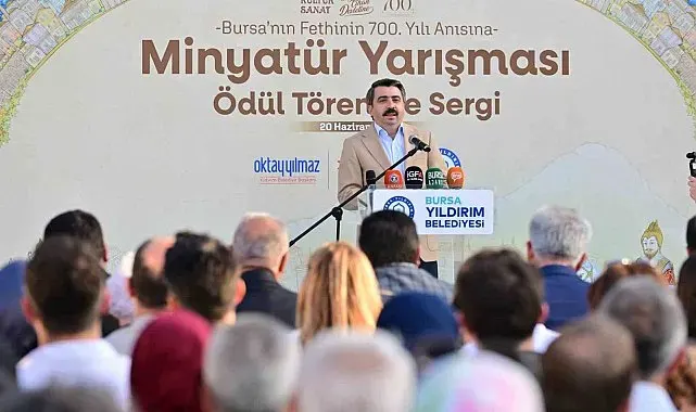 Bursa'nın fethi minyatürle hayat buldu