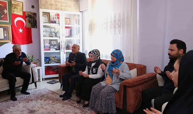 HBB'den şehit yakınlarına babalar günü ziyareti