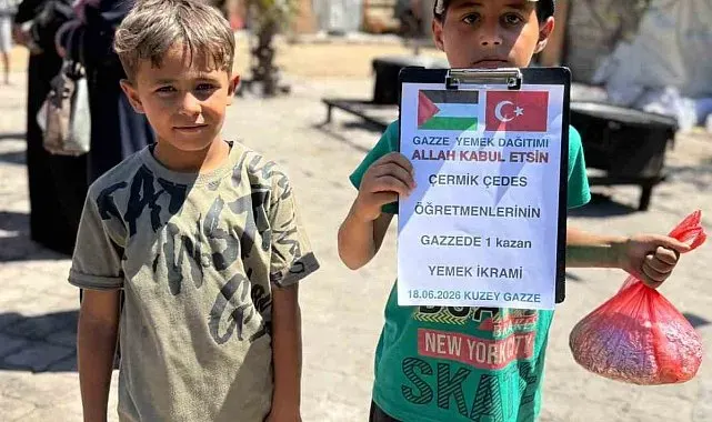 Çermik'ten Gazze'ye gönül köprüsü