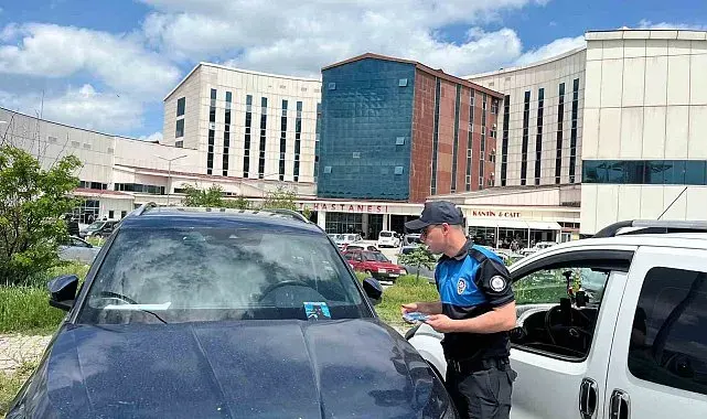 Kars'ta hastane otoparklarında hırsızlığa karşı polis uyarısı