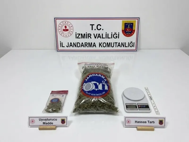 İzmir'de Bir Fabrika Konteynerine Narkotik Baskını