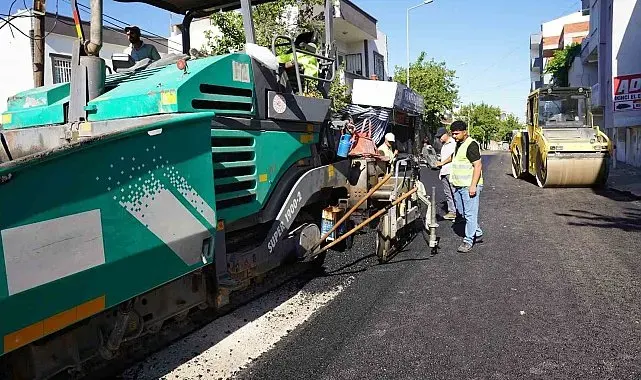 Kahta'da Atatürk Caddesi yenileniyor