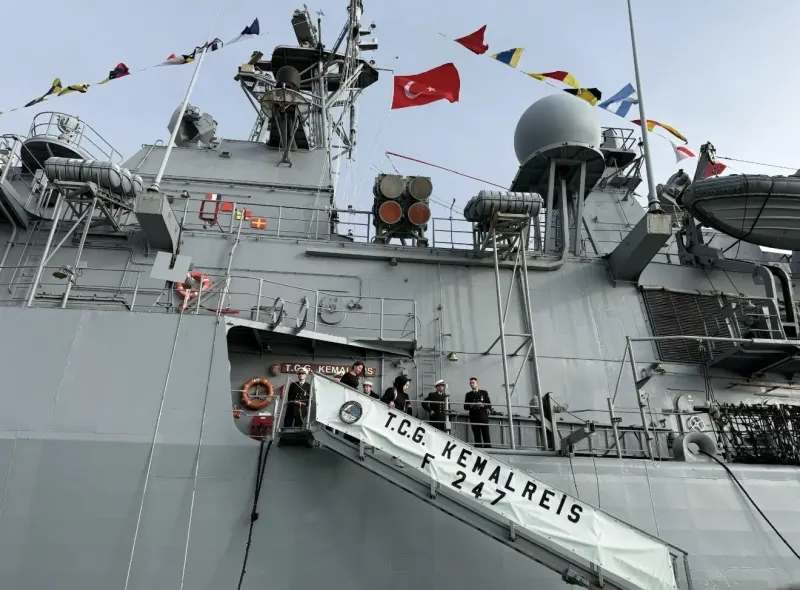 TCG Kemalreis Fırkateyni Cumhuriyet Bayramı Kapsamında Ziyarete Açıldı