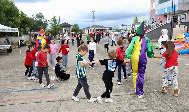 Samsun'da "Biz Geldik Projesi" ile binlerce çocuğun hayatına dokunuldu