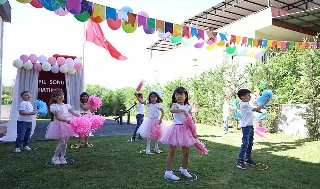Büyükşehir'in Çocuk Gelişim Merkezleri'nde mezuniyet heyecanı yaşandı