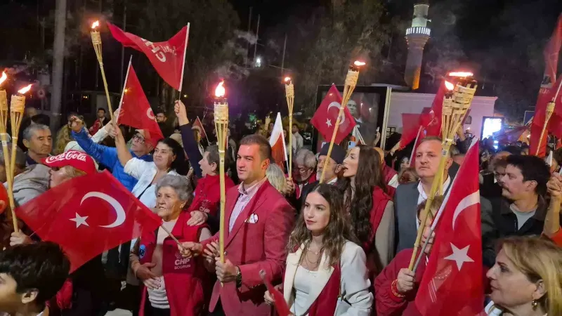 Bodrum İlçesinde Binlerce Kişi Cumhuriyet Bayramı Coşkusunu Yaşadı