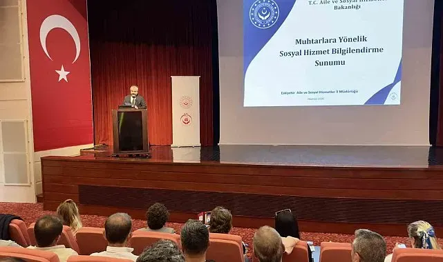 Muhtarlar, kadına yönelik şiddetle ilgili bilgilendirildi