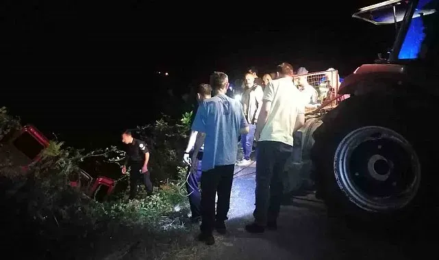 Kastamonu'da hafif ticari araç şarampole yuvarlandı: 1 yaralı