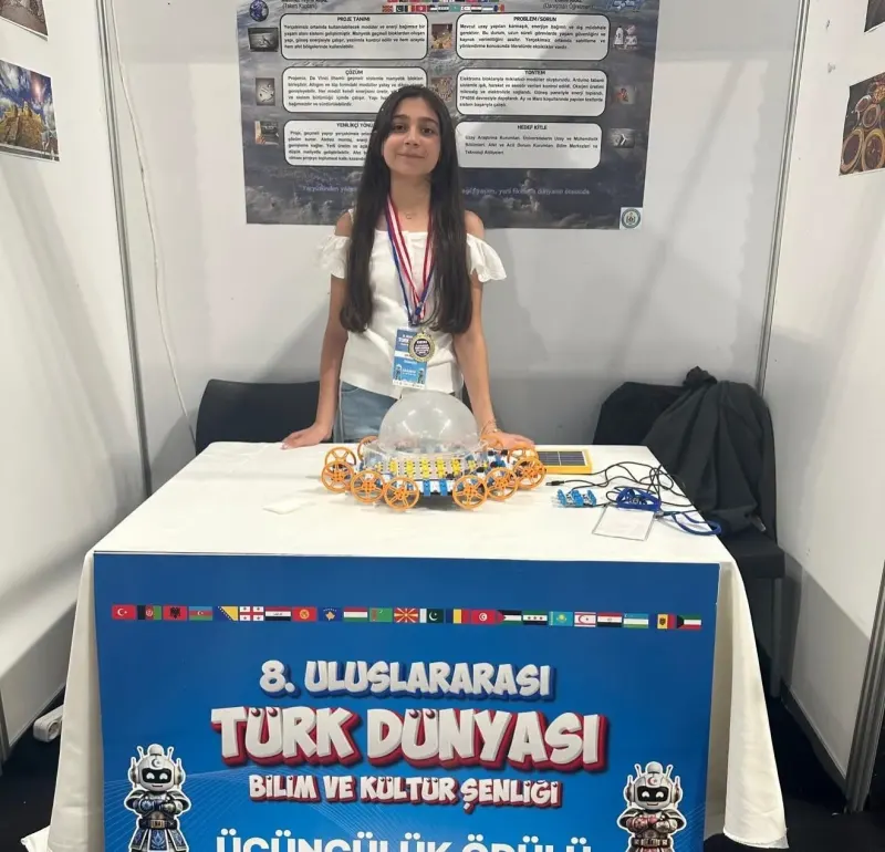 Bayburt BİLSEM Öğrencisi Uluslararası Şenlikte İki Ödül Kazandı