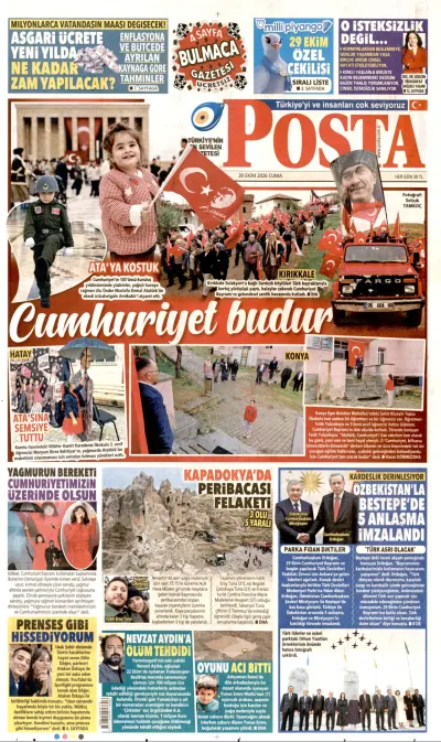 Posta manşeti
