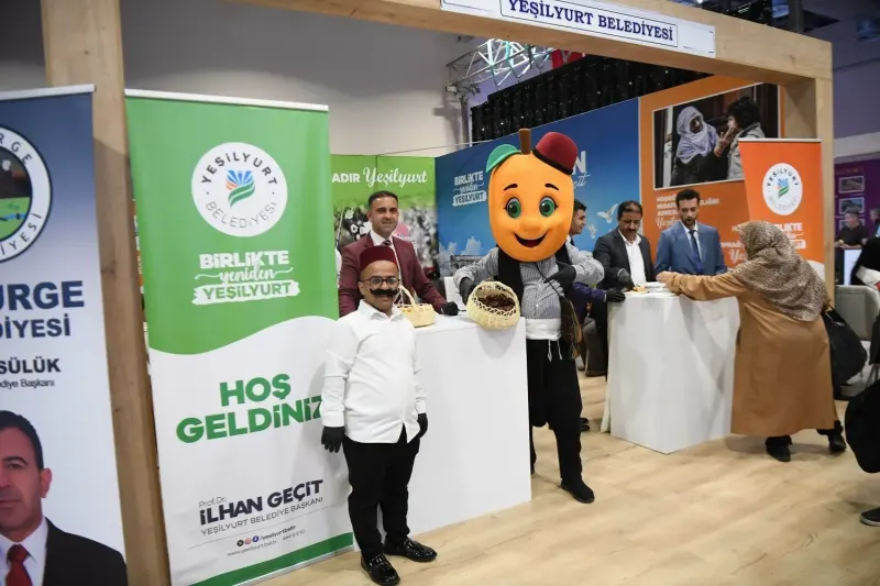 Yeşilyurt Belediyesi İstanbul'daki Tanıtım Günleri'nde Yoğun İlgi Görüyor
