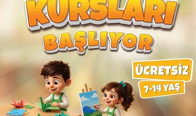 Melikgazi'nin Yaz Kurslarında geri sayım başladı