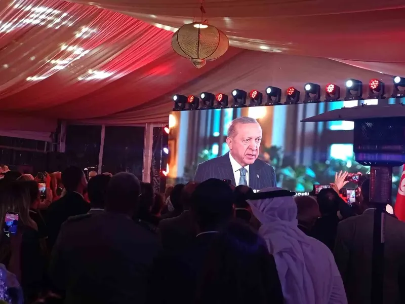 Tunus'ta Düzenlenen Resepsiyonda Türkiye-Tunus İlişkileri Vurgulandı