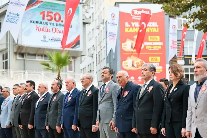 Denizli Belediye Teşkilatı 150. Yıl Dönümünü Törenle Kutladı