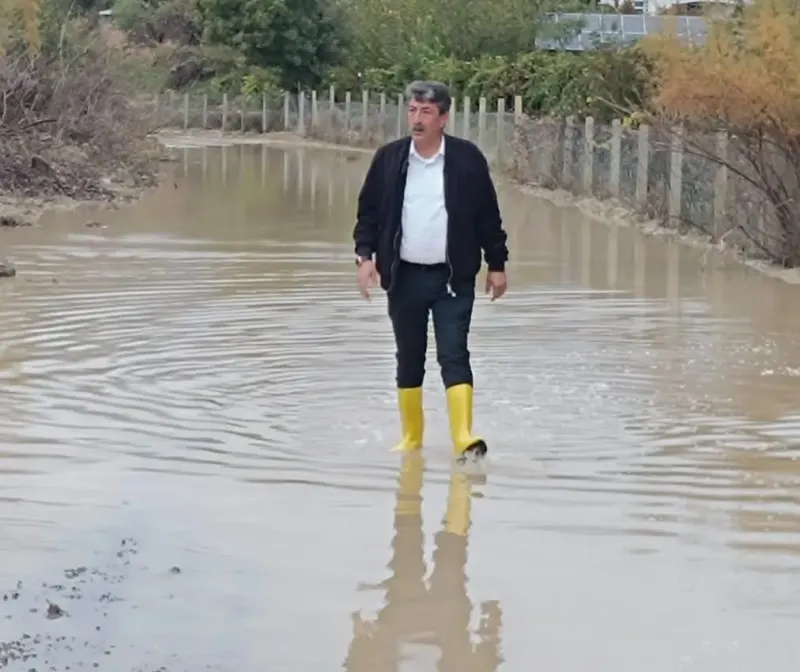 Yurtbaşı Belediye Başkanı Nihat Doğan Sel Bölgelerinde İncelemelerde Bulundu