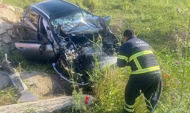 Siirt'te trafik kazası: 1 yaralı